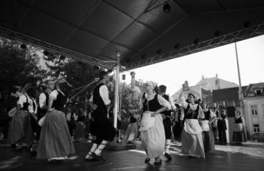 A Cordella Táncegyüttes a győri fesztiválon – Dusa Gábor felvétele