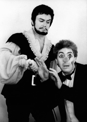 Melis György és Polgár László a Ljubimov rendezte Don Giovanniban